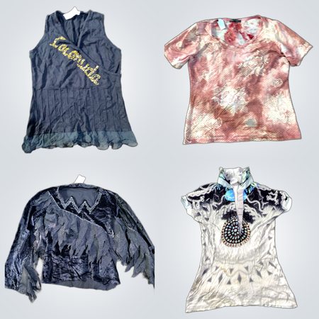 Pacchetto Designer: COS, Zara, lotto misto di top e vestiti da donna da 10 pezzi