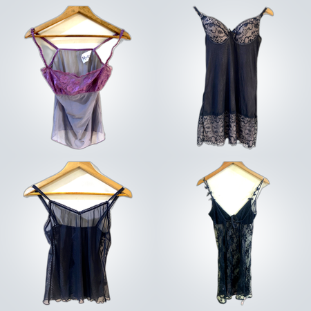 Y2K Lace Trim Camisoles