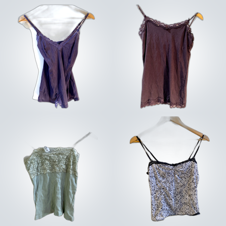 Y2K Camisoles with Lace