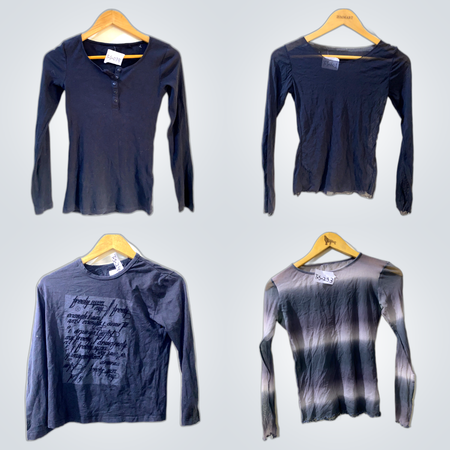 Y2K Long Sleeve Blouses