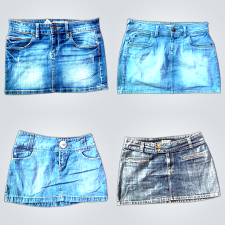 Denim Mini Skirts Unknowns