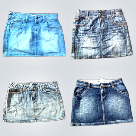 Denim Mini Skirts Bundle