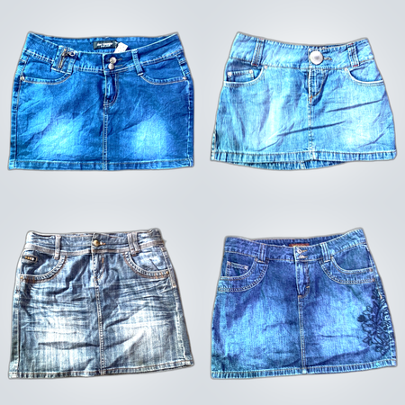 Denim Mini Skirt