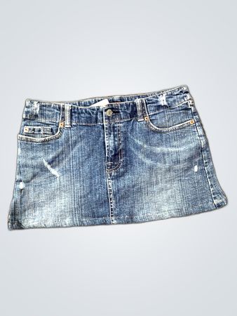 Saia de Denim 7 For All Mankind