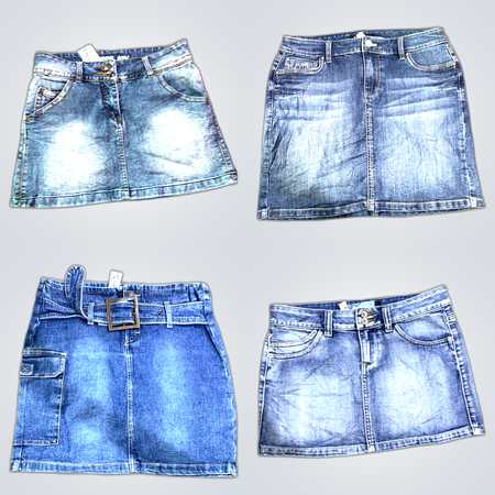 Jupes mini en denim Y2K