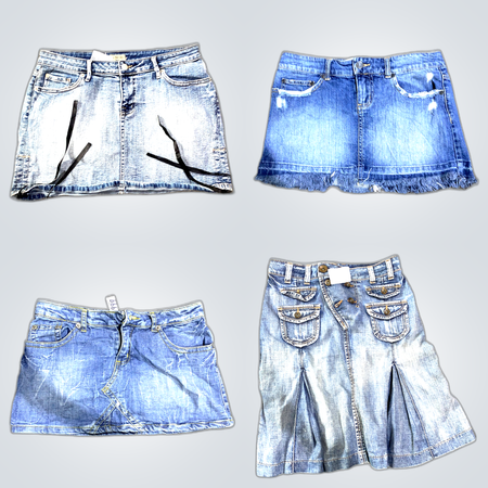 Diesel Y2K Denim Mini Skirts