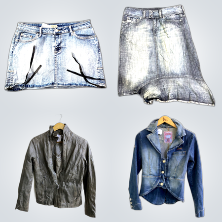 Diesel Y2K Denim Mini Skirts