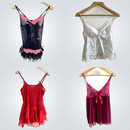 Y2K Lace Camisoles Bundle