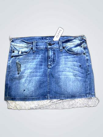 Jupe Mini en Denim Diesel