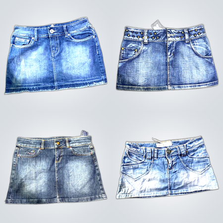 Y2K Denim Skirts Bundle