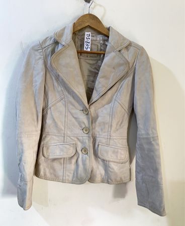 Beige Suede Blazer
