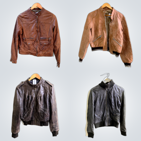 Y2K Leather Jacket Bundle