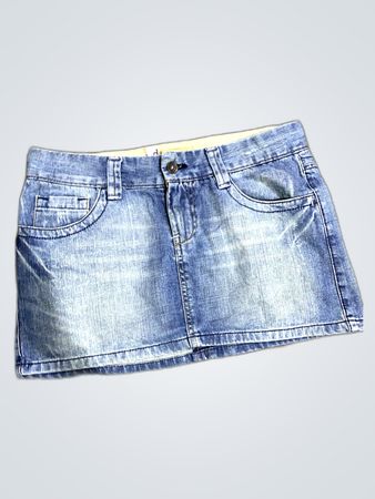 Unbranded Denim Mini Skirt