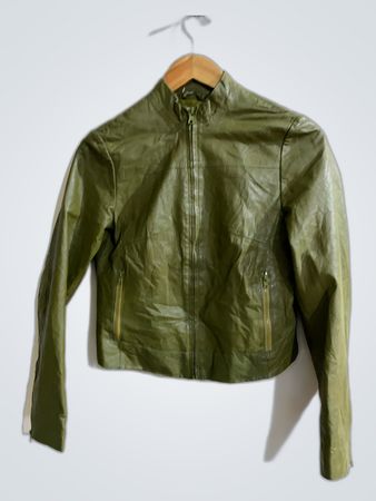 Green Leather Jacket