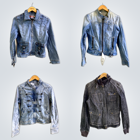 Veste en jean vintage en lot