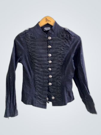 Hearts & Roses Military Jacket