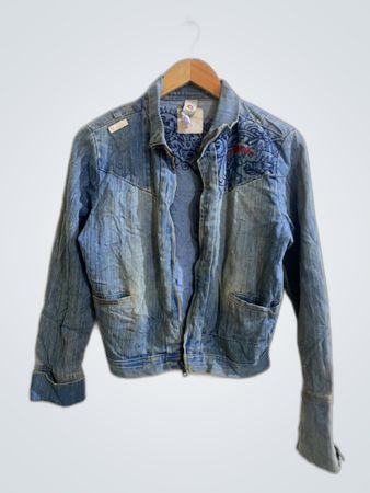 Embroidered Denim Jacket