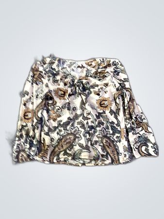 Printed Long Sleeve Blouse