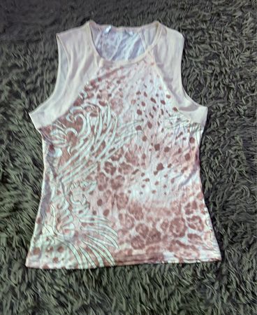 Printed Graphic Tank Top