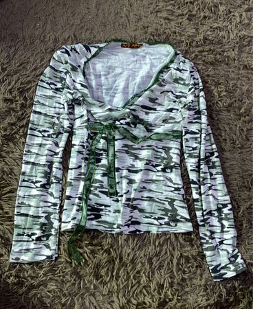 NT Collector Camo Wrap Blouse