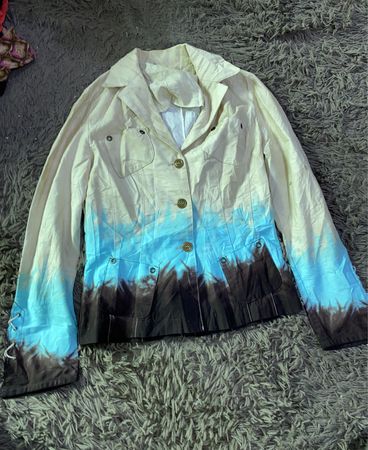 Ombre Dyed Canvas Jacket