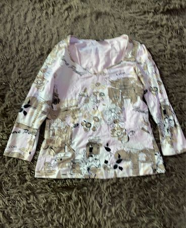 One Touch Printed Blouse