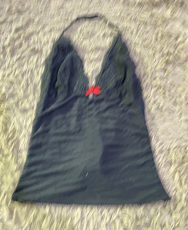Black Lace Trim Camisole