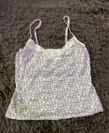 Lilac Leopard Print Camisole