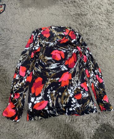 Floral Long-Sleeve Top