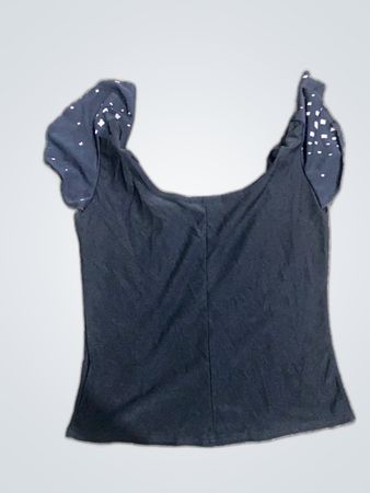Printed Off-Shoulder Blouse