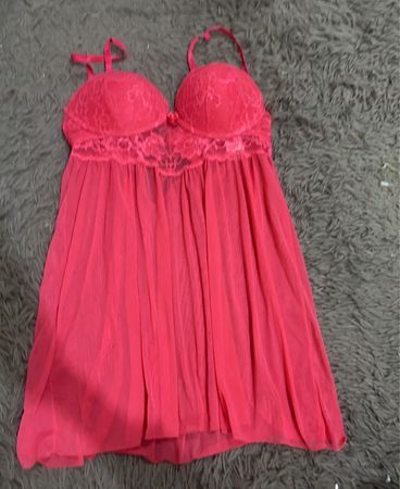 Pink Lace Chemise