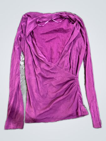 Purple Long Sleeve Top