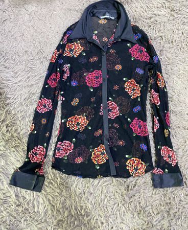 Vivienne Tam Floral Blouse