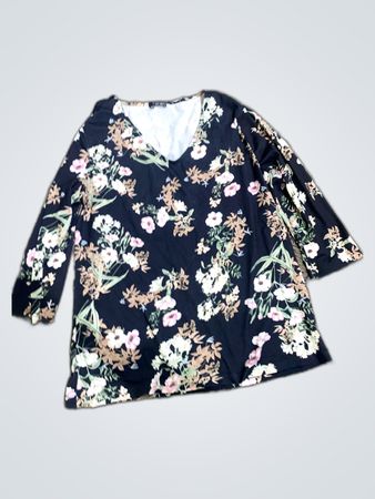 Norah Floral Print Blouse