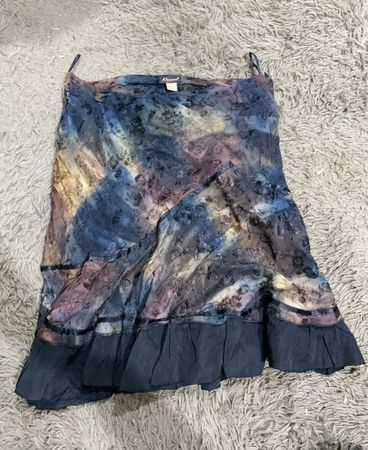 Panarazza Tie-Dye Mini Slip Dress
