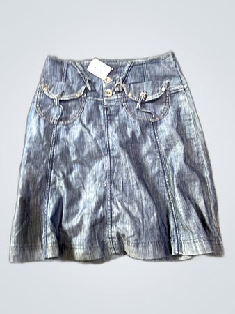 Mini jupe en denim