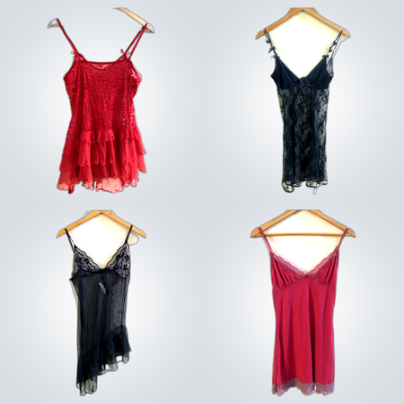 Y2K Camisoles Lace Bundle