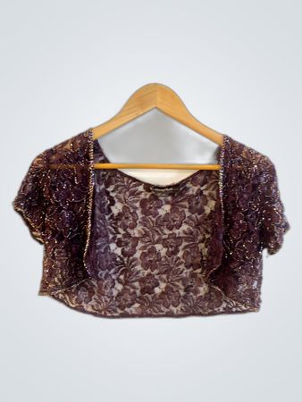 M&S Beaded Lace Shrug Bolero