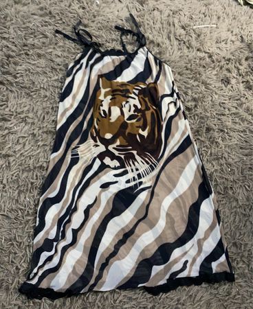Tiger Print Dress