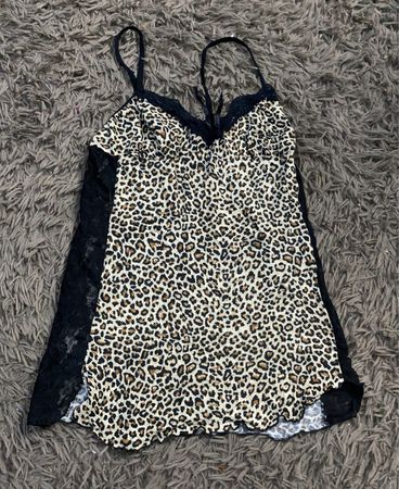Leopard Print Chemise