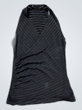Black Striped Tank Top