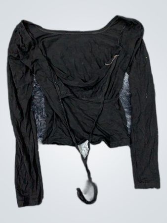 Black Long Sleeve Top