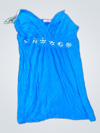 PINK Light Blue Spaghetti Strap Camisole