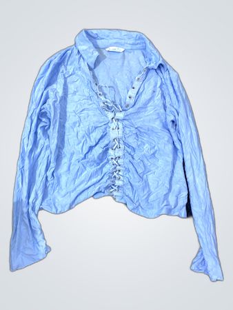 LiaLito Blue Long-Sleeve Shirt