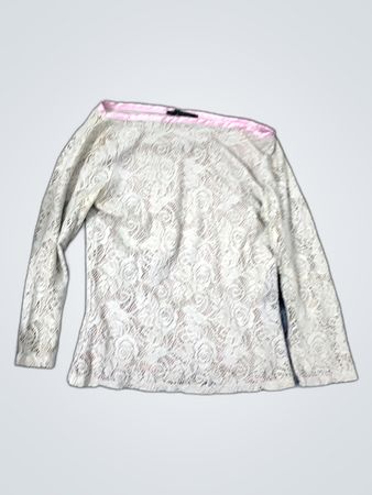 Zara Sheer Lace Blouse