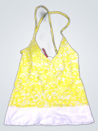 Calvin Klein Yellow Floral Tank Top