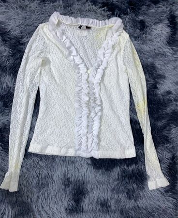 White Lace Blouse