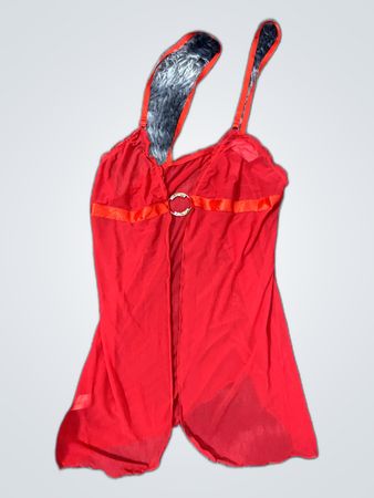 Red Slip Dress