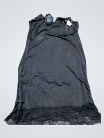 Black Lace Trim Camisole Top