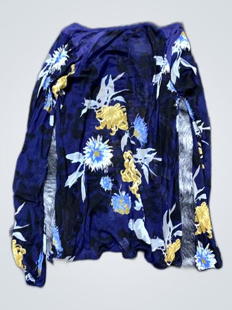 Blouse with Floral Pattern